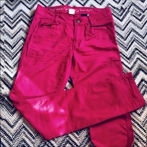 H&M hot pink jeans (new)